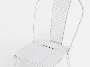 napier dining chair 3D Model