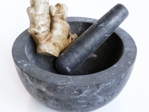 mortar and pestle Modello 3D