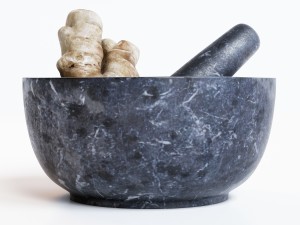 mortar and pestle 3Dモデル