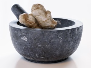 mortar and pestle 3Dモデル