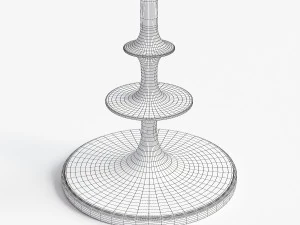 lumin&aacute;ria de ch&atilde;o mimi Modelo 3D