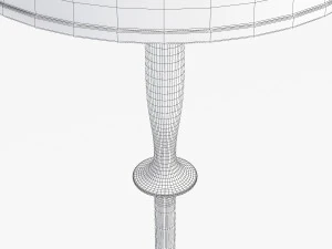 lumin&aacute;ria de ch&atilde;o mimi Modelo 3D