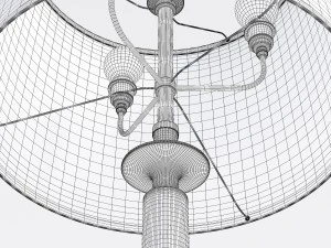 lumin&aacute;ria de ch&atilde;o mimi Modelo 3D