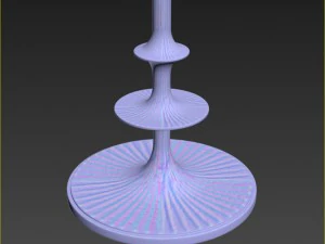 lumin&aacute;ria de ch&atilde;o mimi Modelo 3D