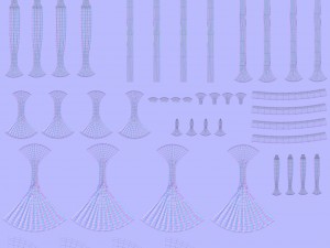 mimi floor lamp Modelo 3D