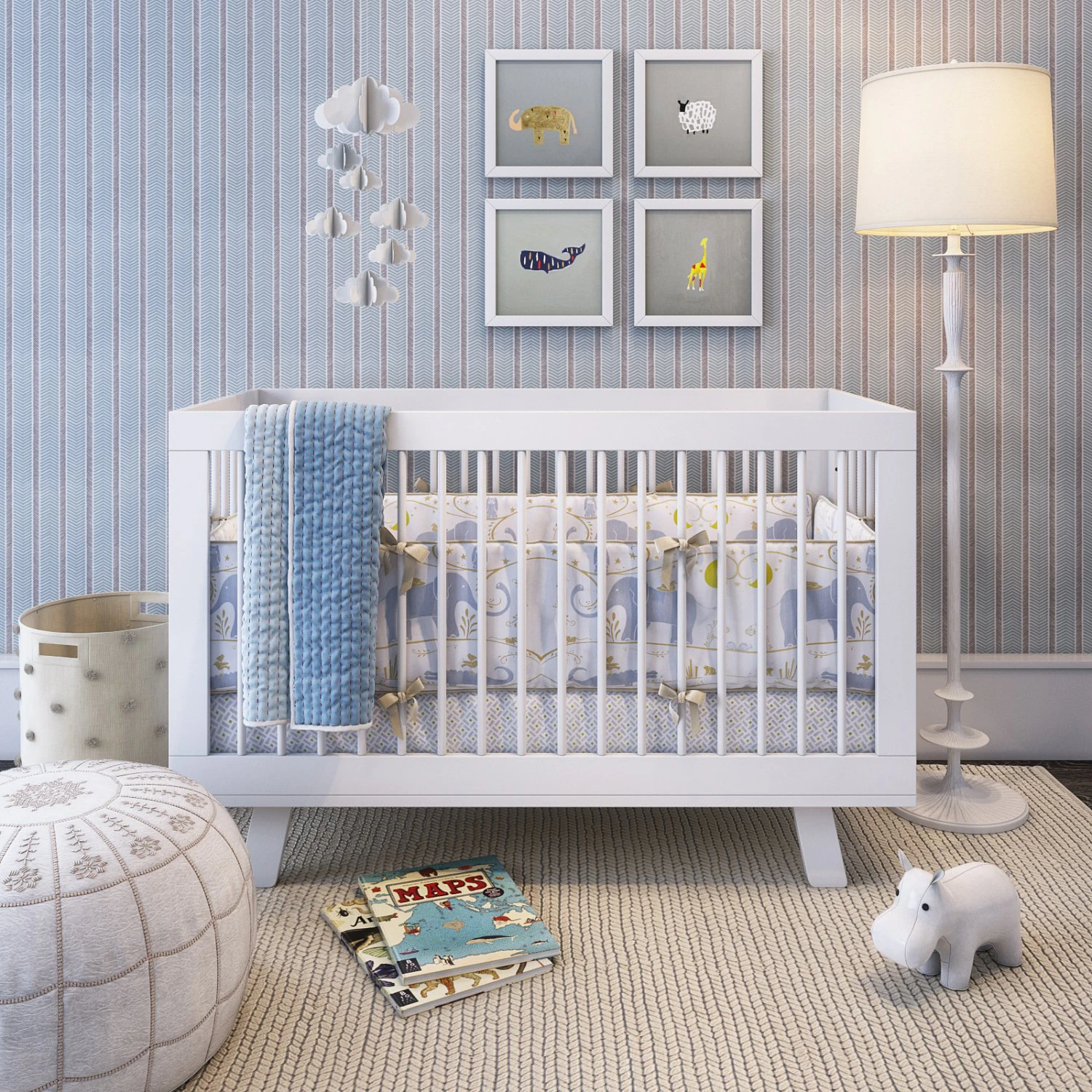 nursery by serena and lily 3D Model .c4d .max .obj .3ds .fbx .stl .blend