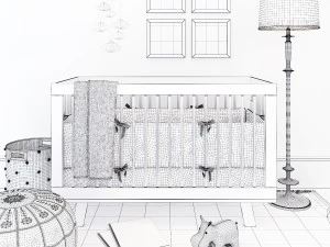 nursery by serena and lily 3D Model
