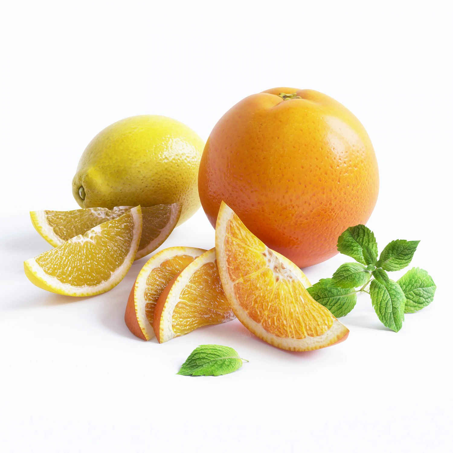 citrus 3D Model .c4d .max .obj .3ds .fbx .stl .blend 