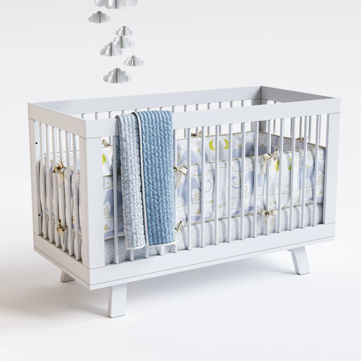 hudson crib 3D Model .c4d .max .obj .3ds .fbx .stl .blend 