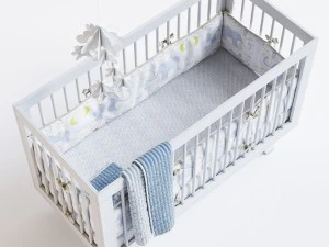 hudson crib 3D Model
