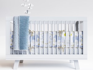 hudson crib 3Dモデル