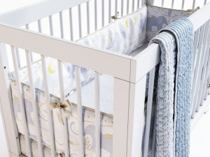 hudson crib 3Dモデル