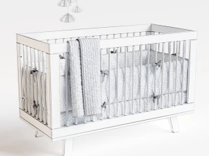 hudson crib 3D Model