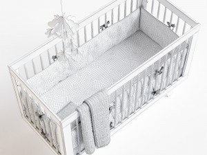 hudson crib 3Dモデル