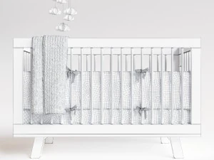 hudson crib 3D Model