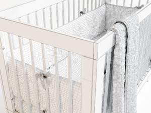 hudson crib 3Dモデル