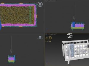 hudson crib 3Dモデル