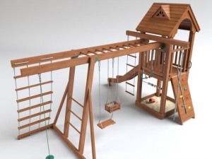 playground Modello 3D