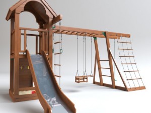 playground Modello 3D