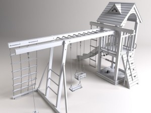 playground Modello 3D