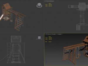 playground Modello 3D