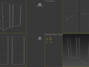 doors for shower enclosures Modelo 3D