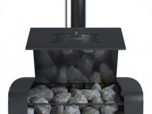 woodburning stove harvia classic 400 top duo 3D Модель
