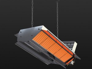 gas ceramic heater 216 xla Modello 3D