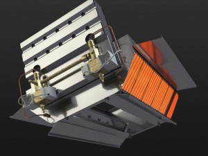 gas ceramic heater 216 xla 3D 模型