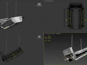 gas ceramic heater 216 xla 3D Model