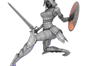 butterfly maiden 3D Модель