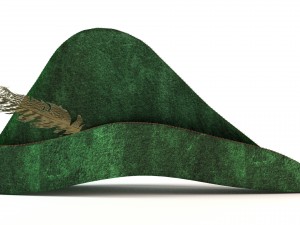 robin hood hat 3D 模型