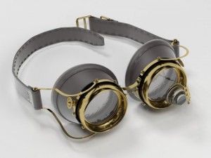 steam punk goggles 3D-Modell