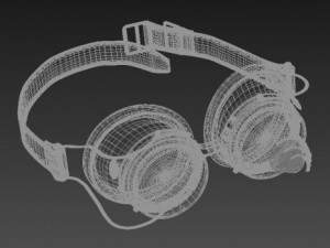 steam punk goggles 3D Модель