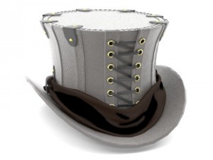steam punk tophat 3D-Modell