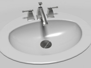 bathroom sink Modelo 3D