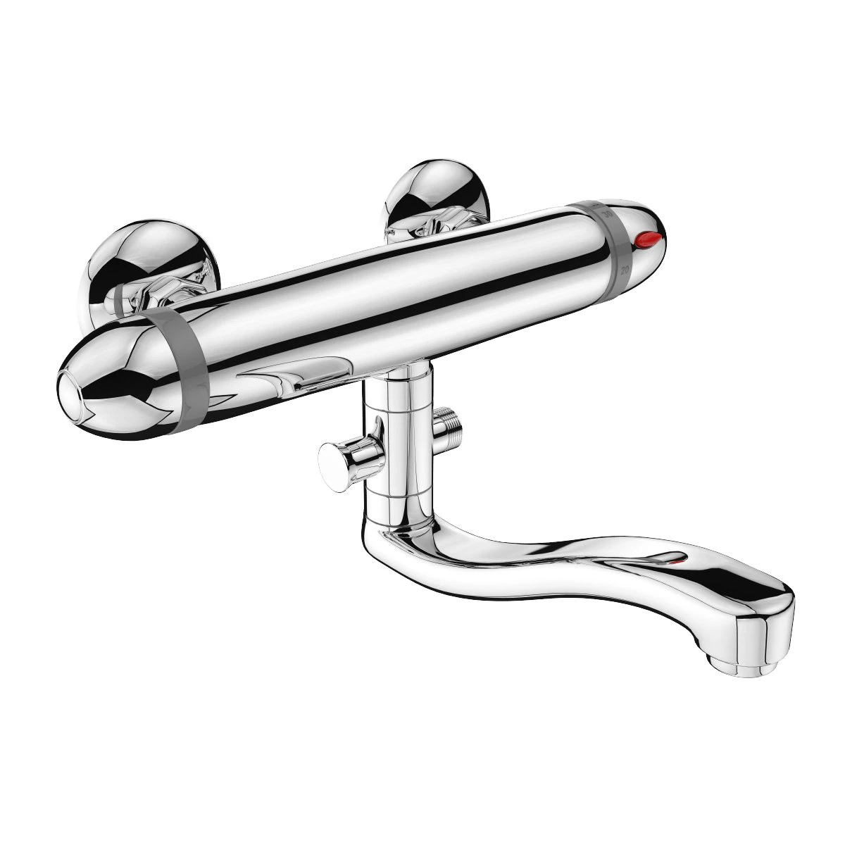 modern bathroom faucet type 02 3D Model .c4d .max .obj .3ds .fbx .stl .blend 