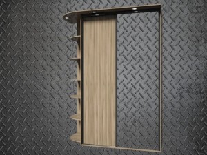 closet of compartment 3D 모델