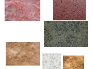 10 tekstur plastiku dekoracyjnego CG Tekstury