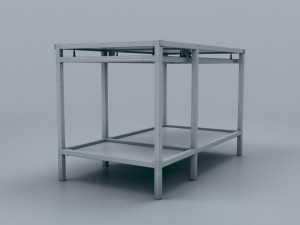 target audio tt2 hifi equipment table 3D Модель