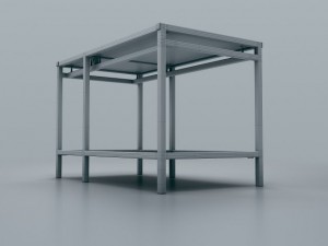 target audio tt2 hifi equipment table 3D Модель