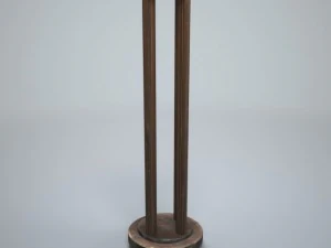 wooden pillar 3D Model