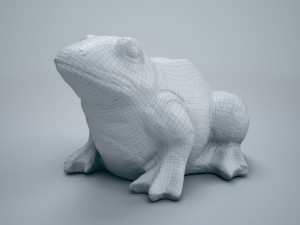 garden frog 3D Модель