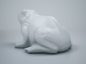 garden frog 3D Модель