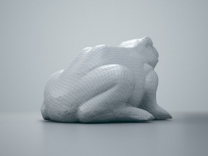 garden frog 3D Модель