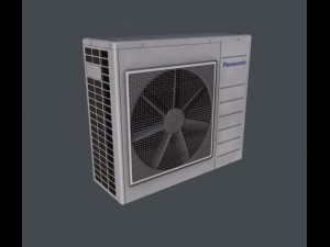 air conditioner Model 3D
