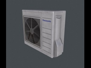 air conditioner 3D 模型