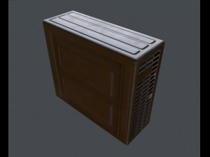 air conditioner 3D 模型