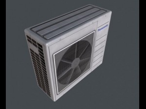 air conditioner 3D 模型