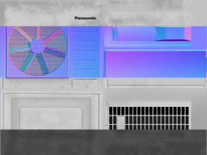 air conditioner 3D Model